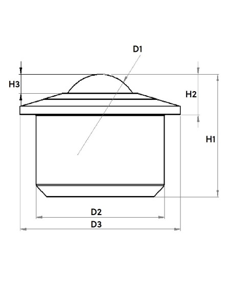 Esfera de Transferência Sólida Aço inox/Aço inox 22-240