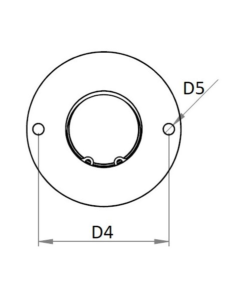 Esfera de Transferência sólida c/flange superior e suspensão forte Aço/Aço 12-80