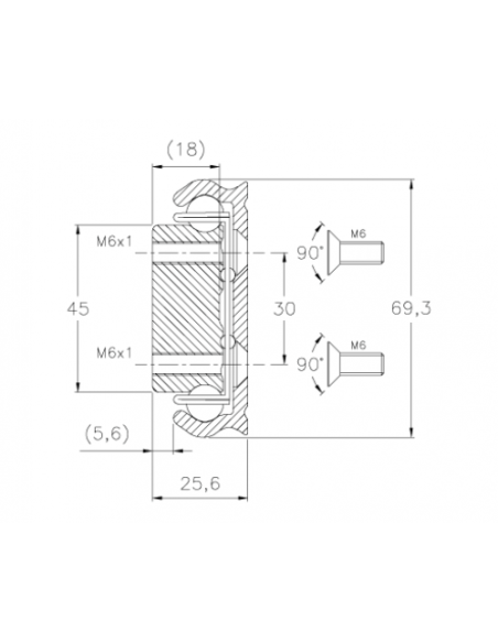 R91-750 - Guia Telescópica Aço Zincado Ext. Parcial