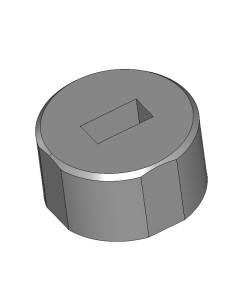 GKM6RT77X107S - Matriz 6mm Retangular 7,7x10,7mm