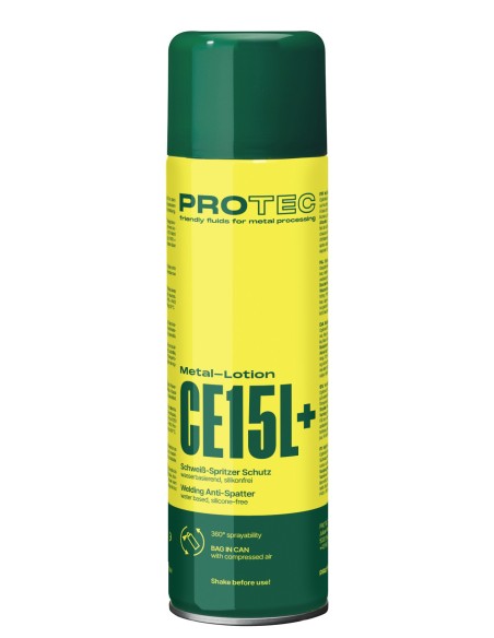 PROTEC CE15L + Spray anti-salpicos de proteção para tochas de soldadura