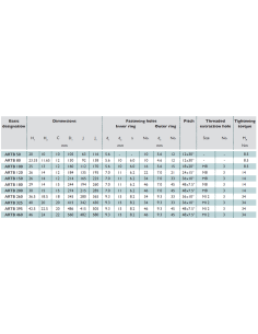 Rolamentos ARTB Axial - Radial 2