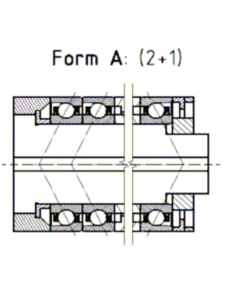 Rolamentos DTB  (Driven Tool Bearing) para Máquinas Ferramenta