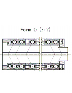 Rolamentos DTB  (Driven Tool Bearing) para Máquinas Ferramenta