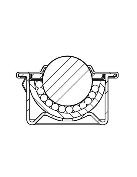 Esfera de Transferência Galv./Aço Inox clipe 3 pinos 22-150
