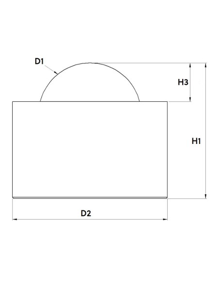 Esfera de Transferência Sólida s/flange Aço/Aço 8-50