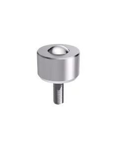 Esfera de Transferência Mini s/flange e perno roscado cabeça cilíndrica Aço/Aço inox 6-20