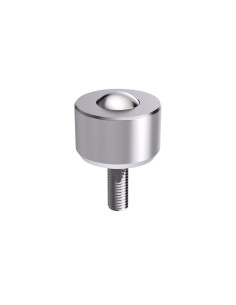 Esfera de Transferência Mini s/flange e perno roscado cabeça cilíndrica Aço inox/Aço inox 6-20