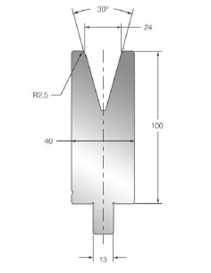 Matriz T24.30º-EV007 30º