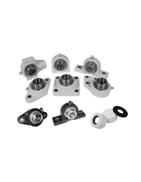 Chumaceiras em Polímero Indústria Alimentar ou Química