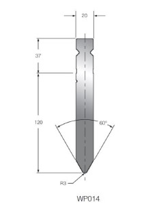 Punção WP014 BIU-014 60º