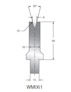 Matriz WM061 OZU-061 30º