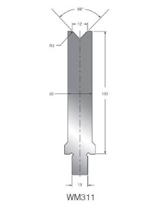 Matriz WM311 OZU-311 86º