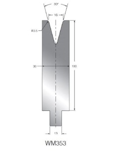 Matriz WM353 OZU-353 30º