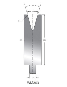 Matriz WM363 OZU-363 30º