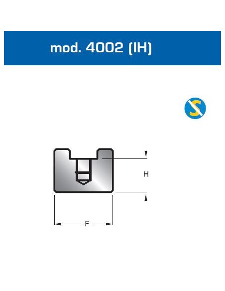 Inserto Plano mod. 4002 (IH)