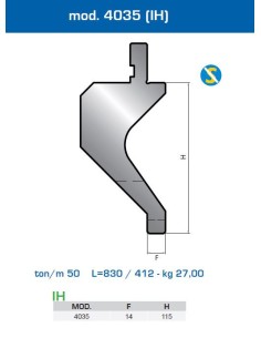 Porta Punção mod. 4035 (IH) 2