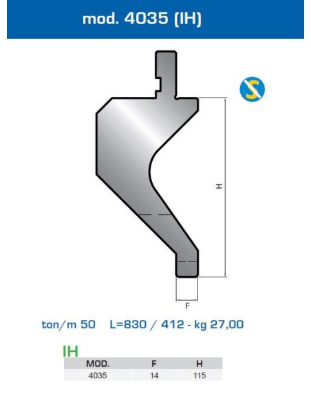 Porta Punção mod. 4035 (IH)
