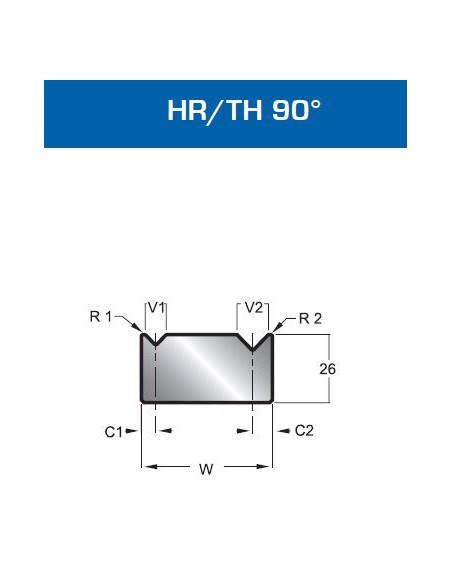 Matriz Duplo V 121 HR/TH 91
