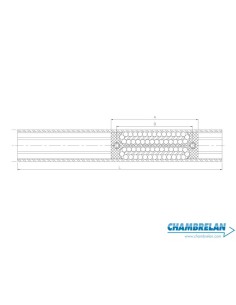 D409-AL40 - Guia Linear Aluminio c/ Patim de Recirculação de Esferas