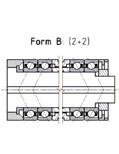 Rolamentos DTB  (Driven Tool Bearing) para Máquinas Ferramenta