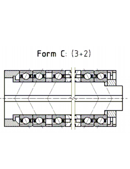 Rolamentos DTB  (Driven Tool Bearing) para Máquinas Ferramenta
