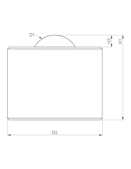 Esfera de Transferência cargas elevadas s/ flange Aço/Aço 38-1000