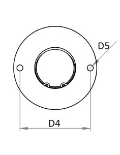Esfera de Transferência sólida c/flange superior e suspensão mini Aço/Aço 25-125