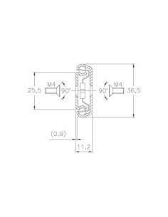 R20-200 - Guia Telescópica Aço Zincado Ext. Parcial 2