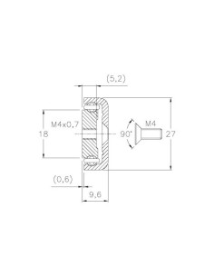 R28-300 - Guia Telescópica Aço Zincado Ext. Parcial 2