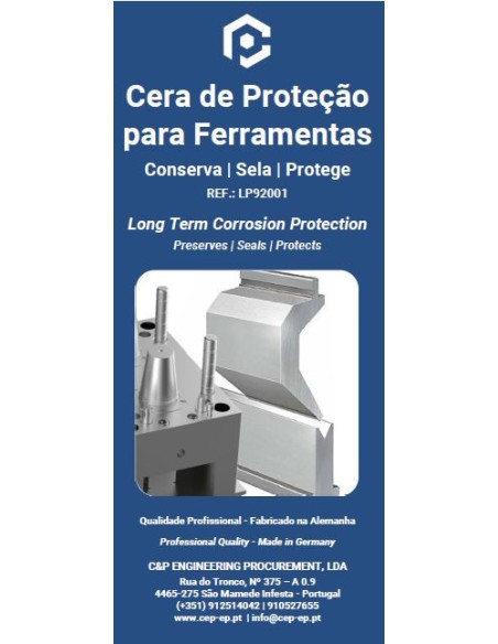 Cera de Proteção para Ferramentas