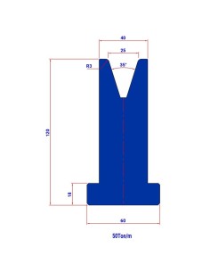 Matriz Mod. S1733 (HR) 35º