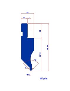 Punção Mod. 4801(HR/TH) 90º