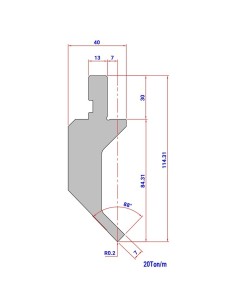 Punção Mod. 1016 (TH) 88º