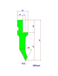 Punção Mod. 1011 (IH) 60º