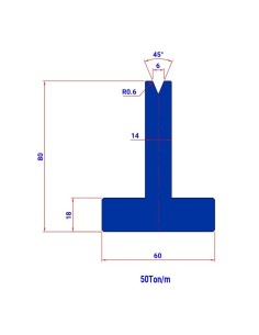 Matriz Mod. M1070(HR) 45º