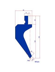 Punção Mod. 047(HR) 75º