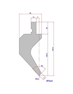 Punção 045 HR/TH 88º 85º