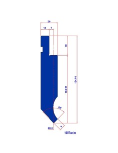 Punção 005 HR 88º 85º