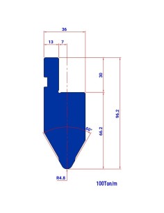 Punção 003 HR 60º