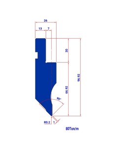Punção Mod. 4901(HR) 90º