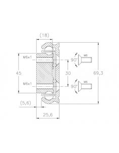 R91-1900 - Guia Telescópica Aço Zincado Ext. Parcial 2