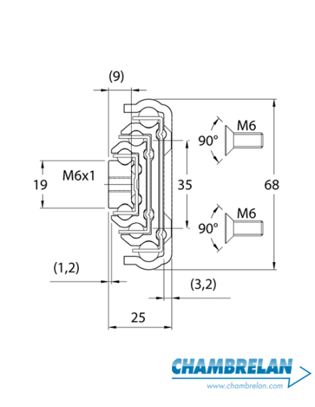 ST558-750 - Guia Telescópica Inox Super Extensão