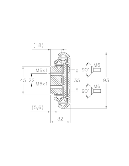 RA9-600 - Guia Telescópica Aço Zincado Ext. Total